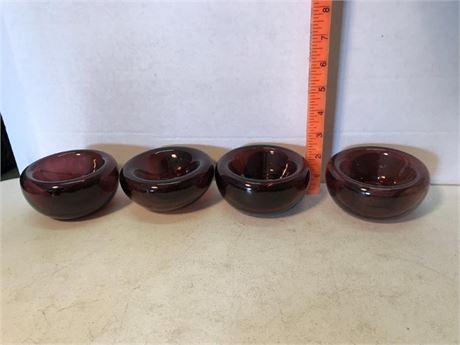 Set of 4 MX Glass Bowls