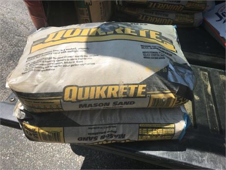 2 Bags of Quikrete Mason Sand