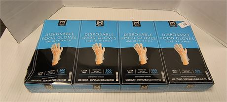 Lot Of Disposable Food Gloves
