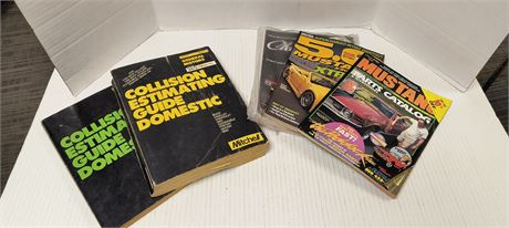 Car Parts Catalogs & Collision Estimate Guide Books