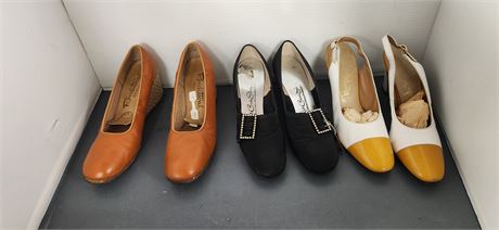 Vintage Shoes. Various Brands & Sizes