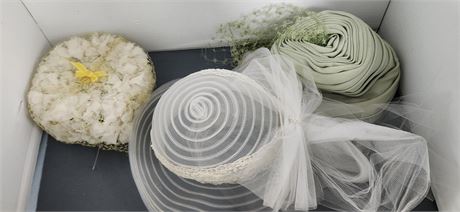 Vintage Hats. Various Sizes & Styles
