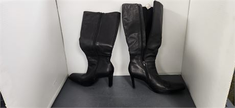 Vintage Black Boots. Size 10M