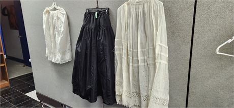 3 Vintage Half Slips. Various Sizes