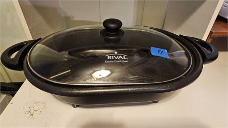 Rival electric Dutch oven.