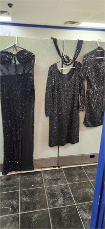 Lee Jordan & Robert Anthony Black Dresses. Various Sizes. One Unbranded