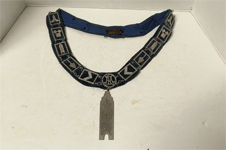 Masonic Blue Lodge Officer Chain Collar