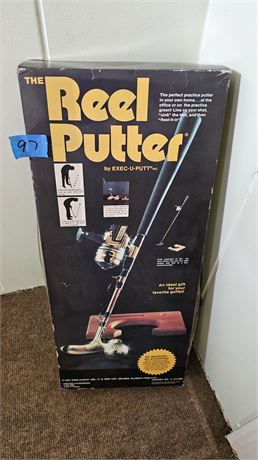 Reel Putter golf practice putter