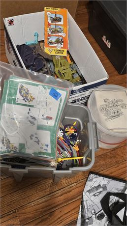 Toys, building sets