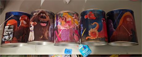 Disney Pixar paintcan mailboxes
