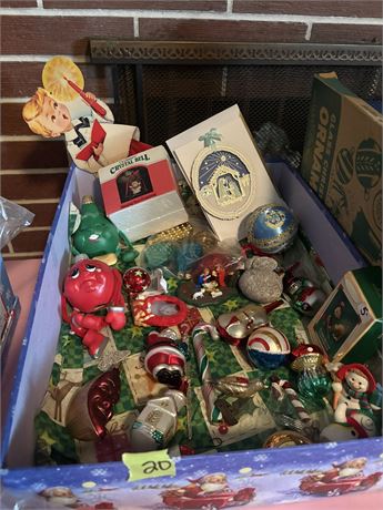 Vintage Ornaments, Glass Ornaments