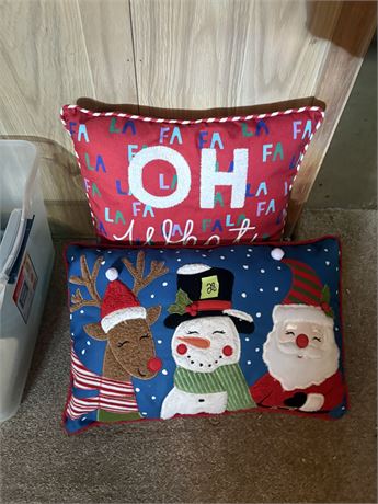 Holiday Pillows