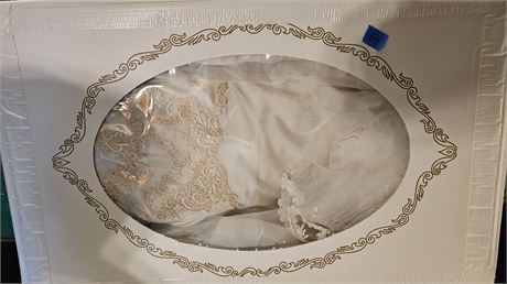 Wedding gown (professionally preserved)
