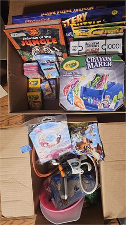 Crayons, asst. Toys