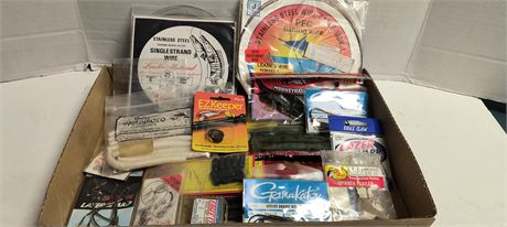 Flat Of Fishing Lures & More