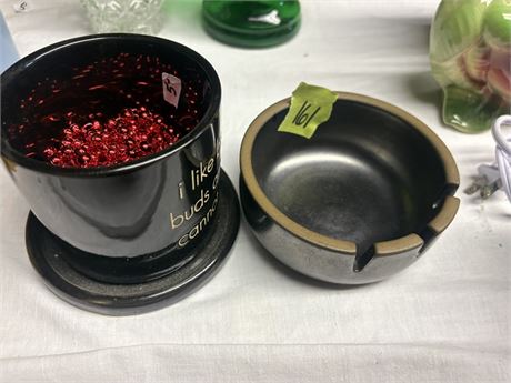 Pottery Ashtray, Flower Pot