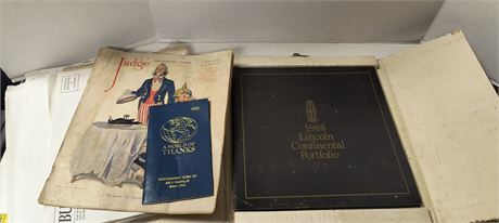 Lot Of Various Paperwork & More