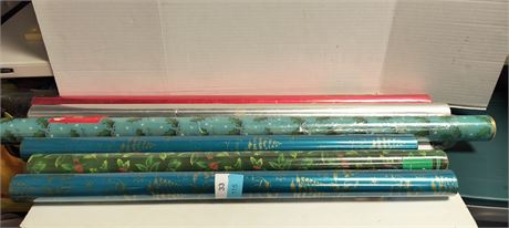 Various Gift Wrapping Paper