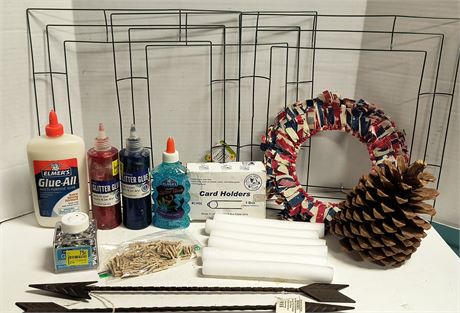 Lot Of Various Craft Items