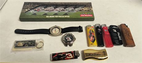 Nascar Watches & Nascar Lighters