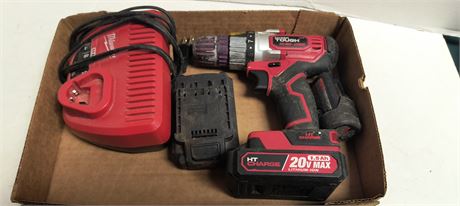 Rechargeable Drill & Rechargeable Battery & Charger & More