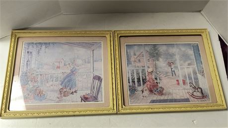 Wood Framed Artwork