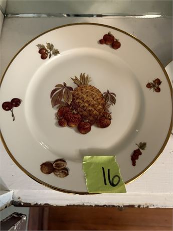 Collectible JKW, W Germany Fruit Plates