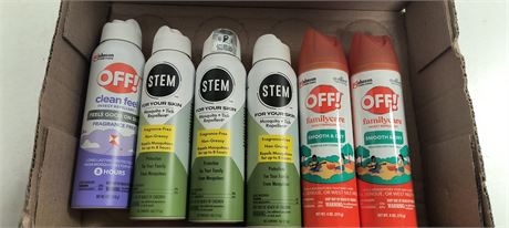 Stem Brand & Off Insect Repellents