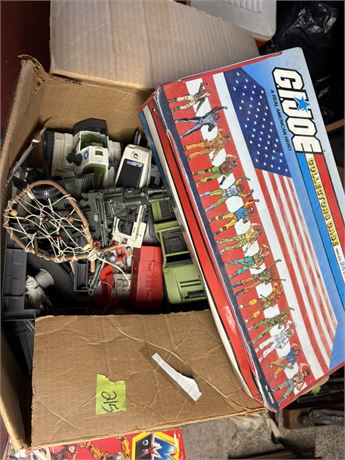 GI Joe Toys and Cars