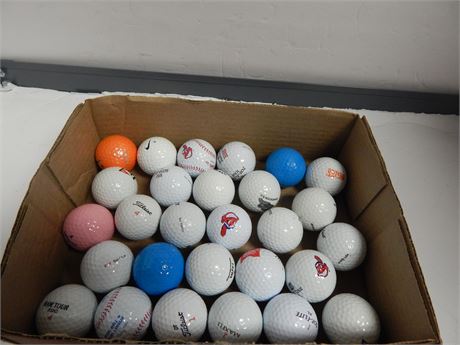Flat Of Golfballs