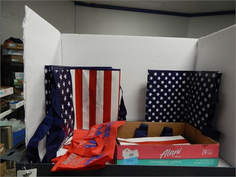 Lot Of 4TH Of July Decorations