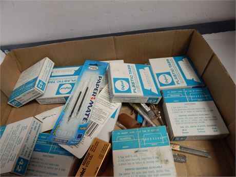 Plastic Tabs & Paper Mate Pen Refills & More