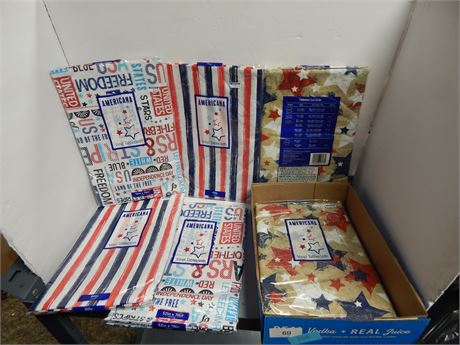 Lot Of 4TH Of July Decorations
