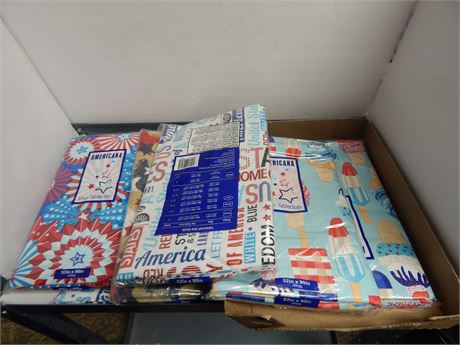 Lot Of 4TH Of July Decorations