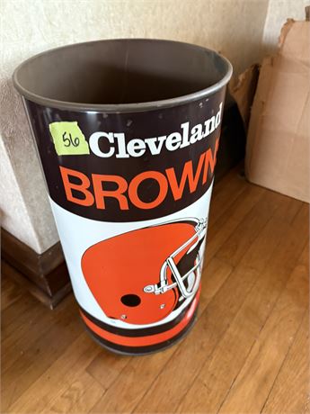 Cleveland Browns Trash Can