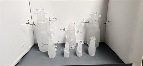 Lot Of Snowman Decorations