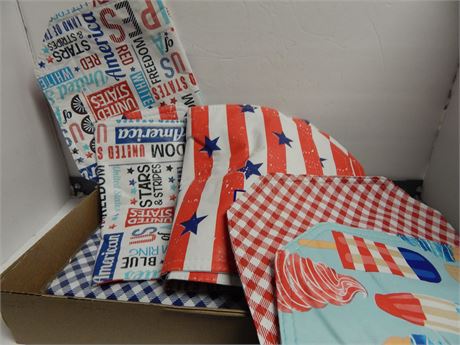 Lot Of 4TH Of July Decorations