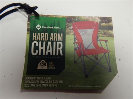 Member's Mark Hard Arm Chair