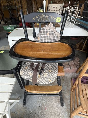 Vintage Hitchcock High Chair
