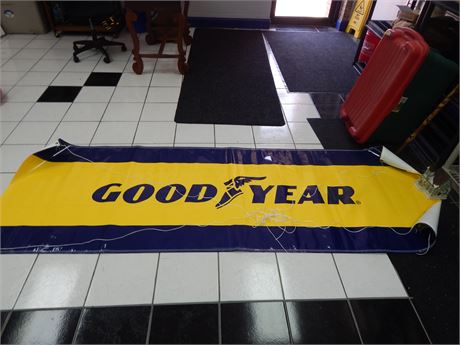 Large Goodyear Banner