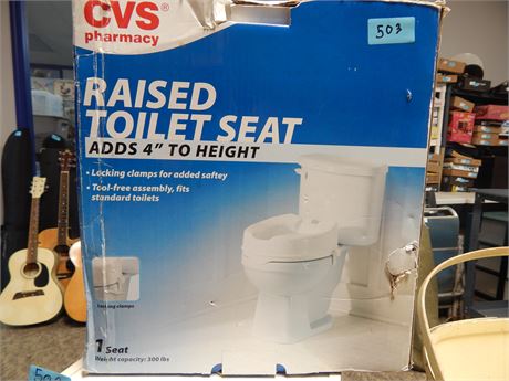 CVS Pharmacy Raised Toilet Seat