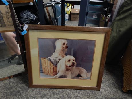 Wood Framed Artwork