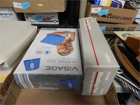 Sears & Visage Heating Pads