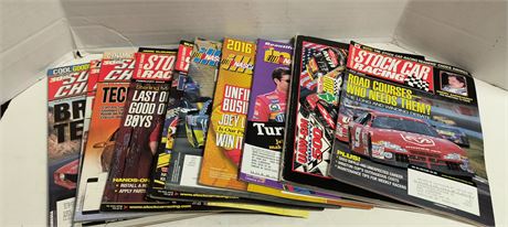 Lot Of Nascar Magazines
