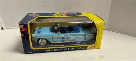 Motor Max 1:24 Scale Die Cast Replica 1958 Chevy Impala Convertible