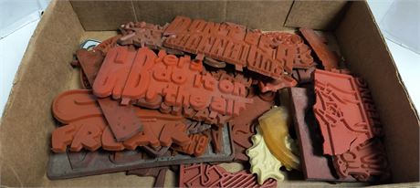 Large Lot of Silicone Molds