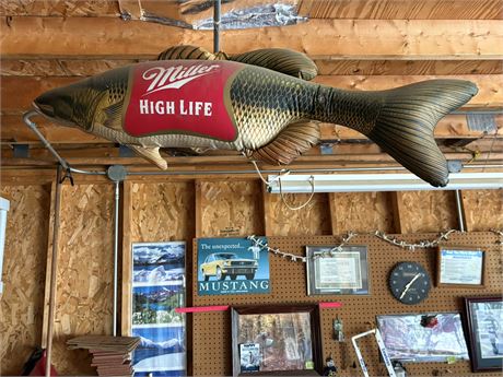 Inflatable Miller High Life Fish