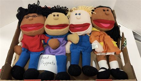 Lot Of Various Hand Puppets