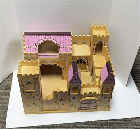 Folding Wood Doll House