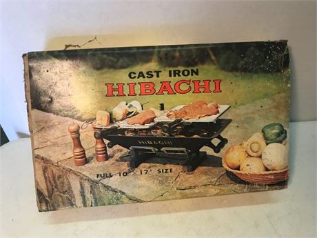 Cast Iron Hibachi